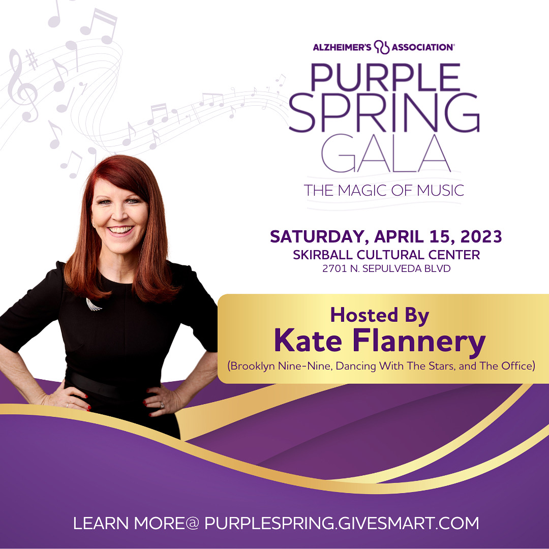 PURPLE SPRING GALA - KATE FLANNERY, SAL & DAVE