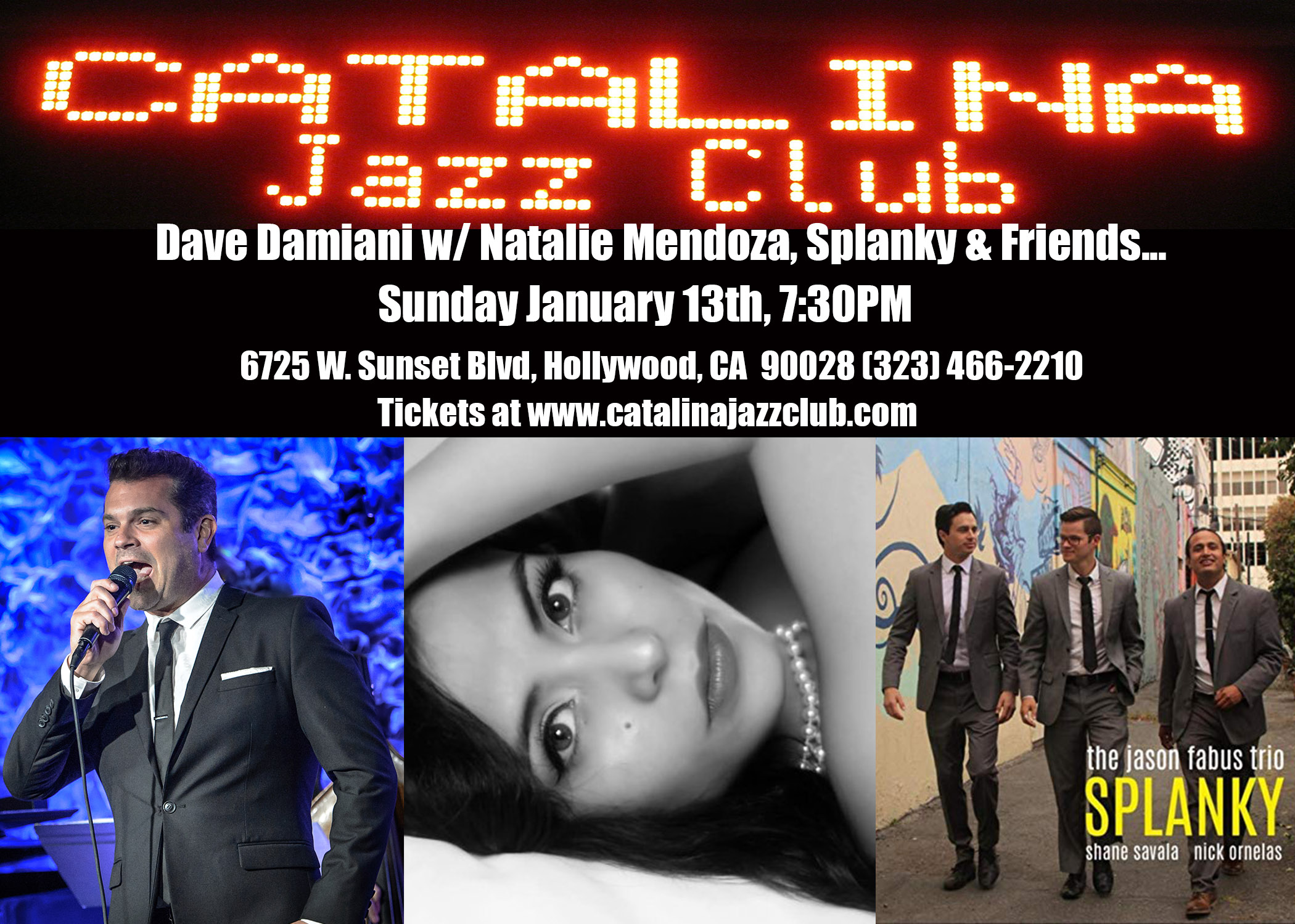 CATALINA JAZZ CLUB IN HOLLYWOOD, CA