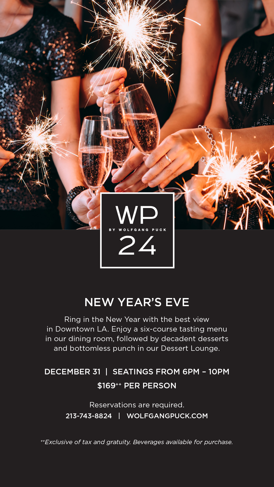 New Year's Eve - LA LIVE w/ Wolfgang Puck