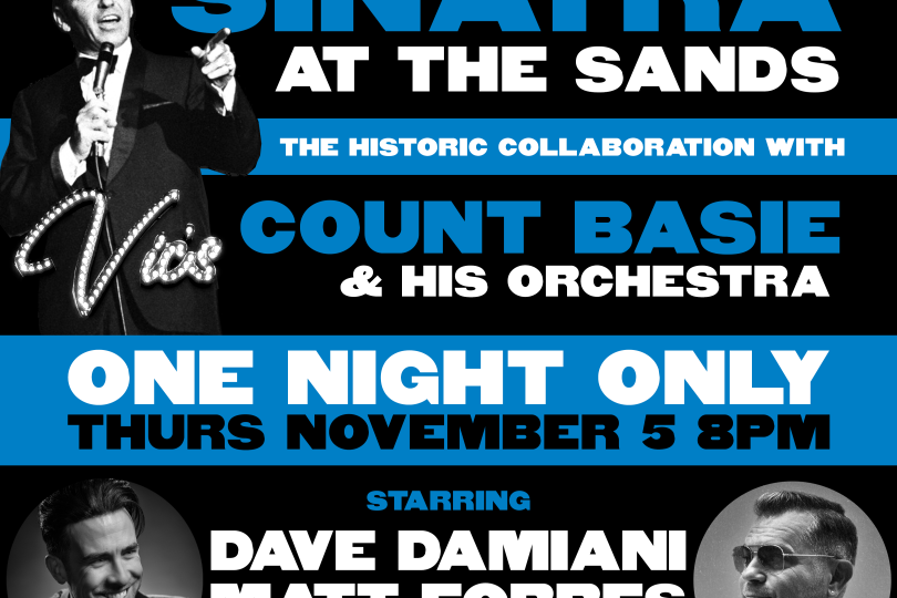 Dave Damiani & Matt Forbes to head Sinatra Live at Sands 60th in Las Vegas